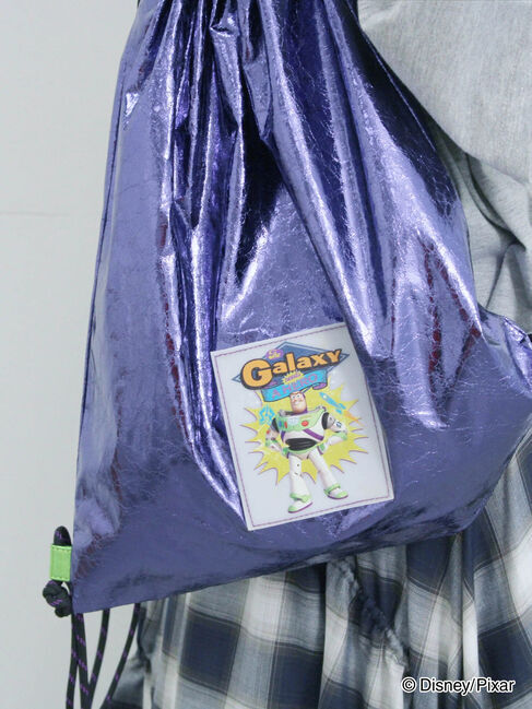 Samansa Mos2 blue「トイ・ストーリー/箔加工ナップザック」|その他|