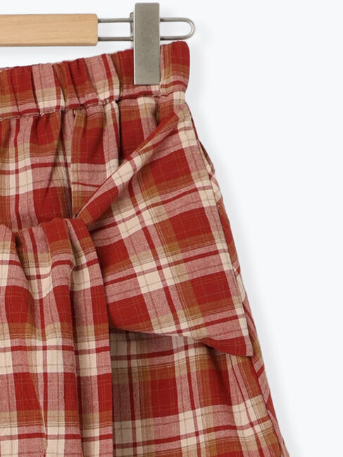 SM2「シャツ巻き風チェックスカート」|スカート|