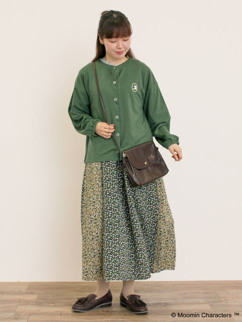 Samansa Mos2「【MOOMIN&times;Samansa Mos2】型押しポシェット」|その他|