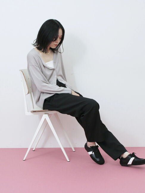 Samansa Mos2 blue「ダブルウエストアソートイージーパンツ」|その他|