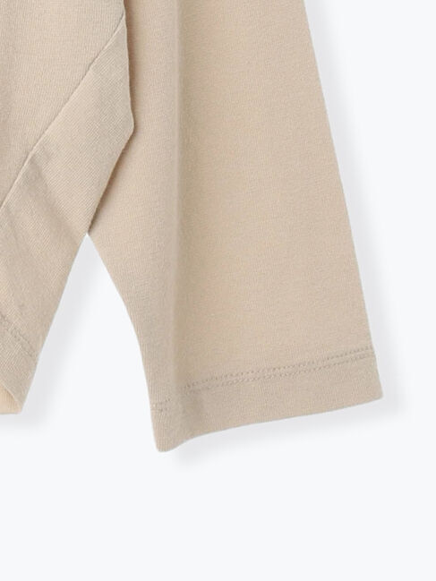 Samansa Mos2 blue「リネンタッチドルマンスリーブプルオーバー」|Tシャツ・カットソー|