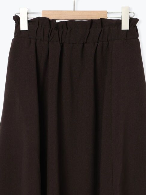 Samansa Mos2 blue「ギャザーコクーンスカート」|スカート|