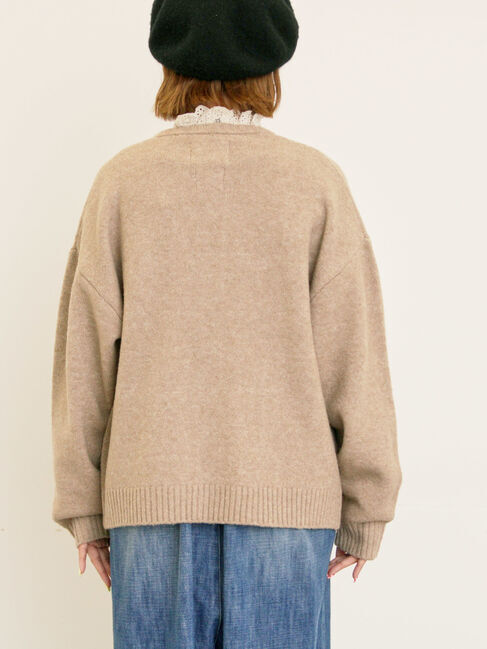 Samansa Mos2「【KELTY&times;Samansa Mos2】クルーネックカーディガン」|カーディガン|