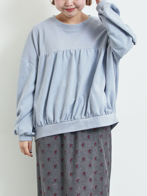 SM2「布帛切替裏毛プルオーバー」|Tシャツ・カットソー|