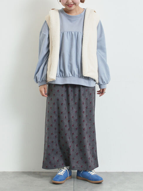 SM2「布帛切替裏毛プルオーバー」|Tシャツ・カットソー|