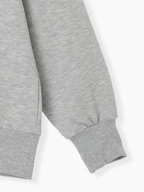 Samansa Mos2 blue「◎箔プリントスウェット」|Tシャツ・カットソー|