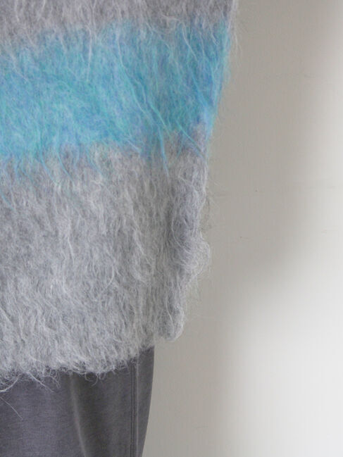 SM2「シャギーワイドボーダーニット」|ニット・セーター|