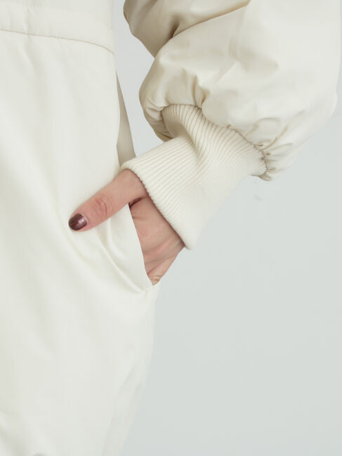 Samansa Mos2「【リバーシブル】キャンディースリーブ中綿コート」|ブルゾン・スタジャン|