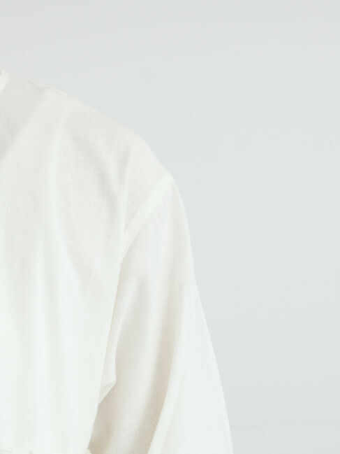 Samansa Mos2「柄アソートティアードフリルチュニック」|シャツ・ブラウス|