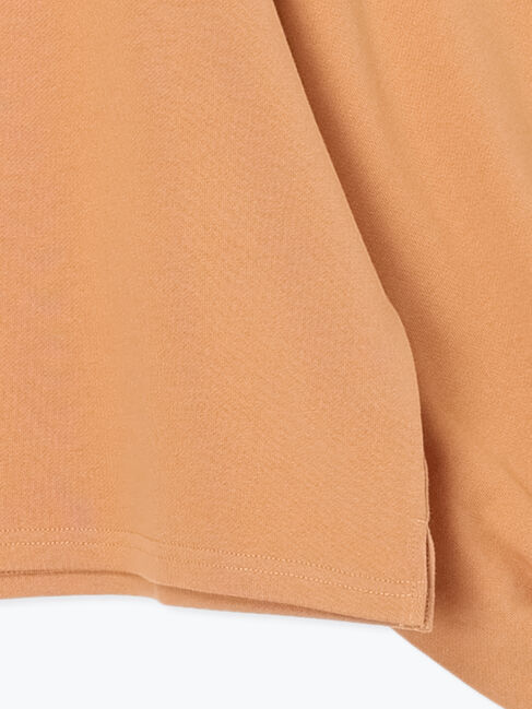 Samansa Mos2「クロスステッチフラワー刺繍スウェット」|Tシャツ・カットソー|