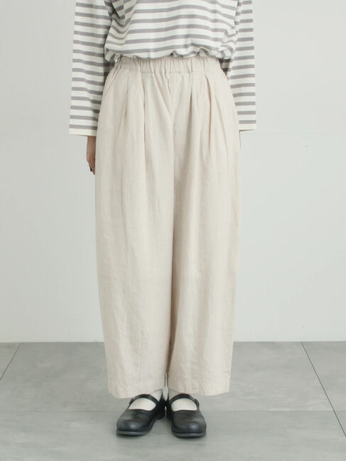 Samansa Mos2「【Cross&times;Linen】ふんわりパンツ」|その他|