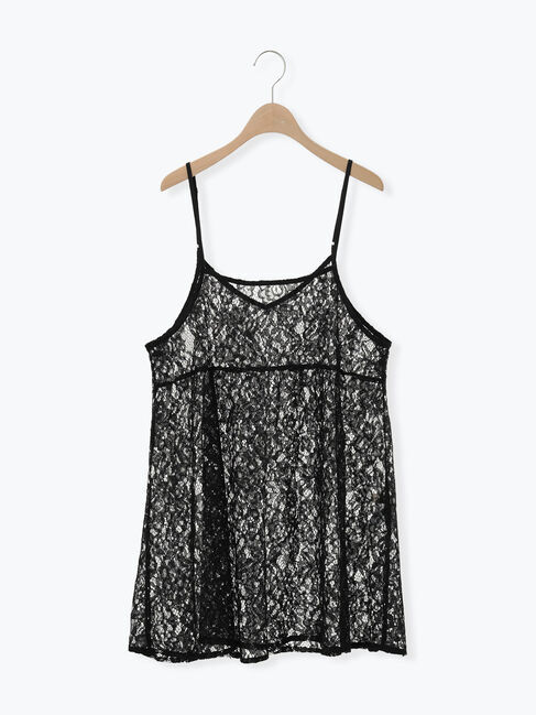 Samansa Mos2「前後2WAYレースキャミソール」|シャツ・ブラウス|