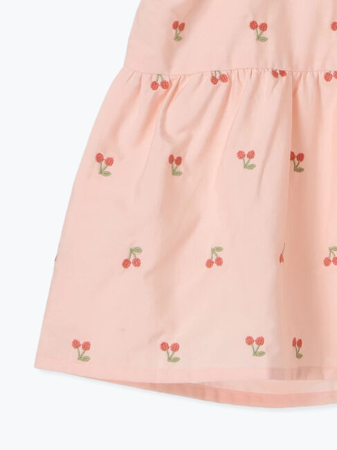 Samansa Mos2 Lagom「チェリー刺繍ノースリブラウス」|シャツ・ブラウス|