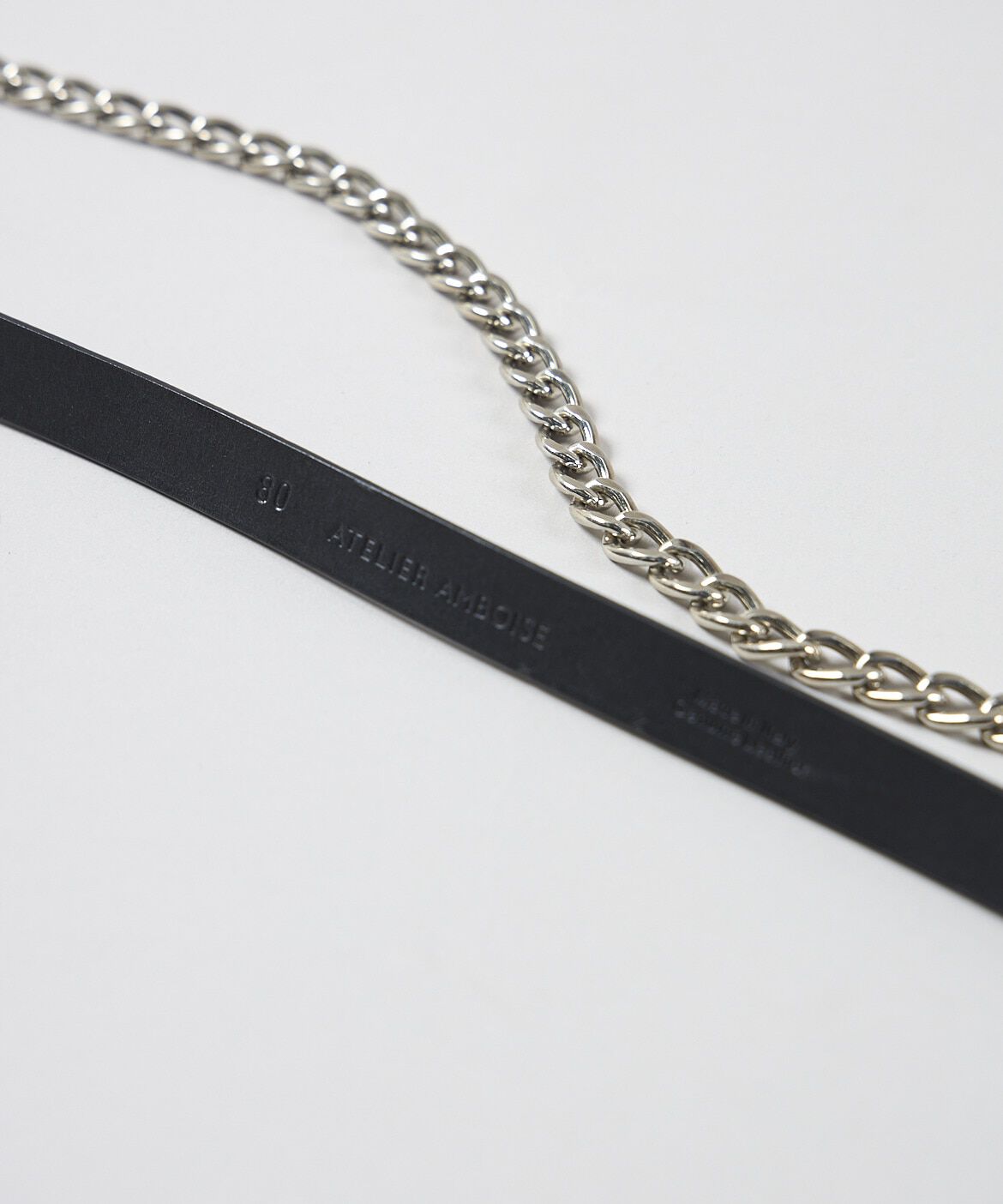 INED「二重巻きチェーンベルト」|ベルト|