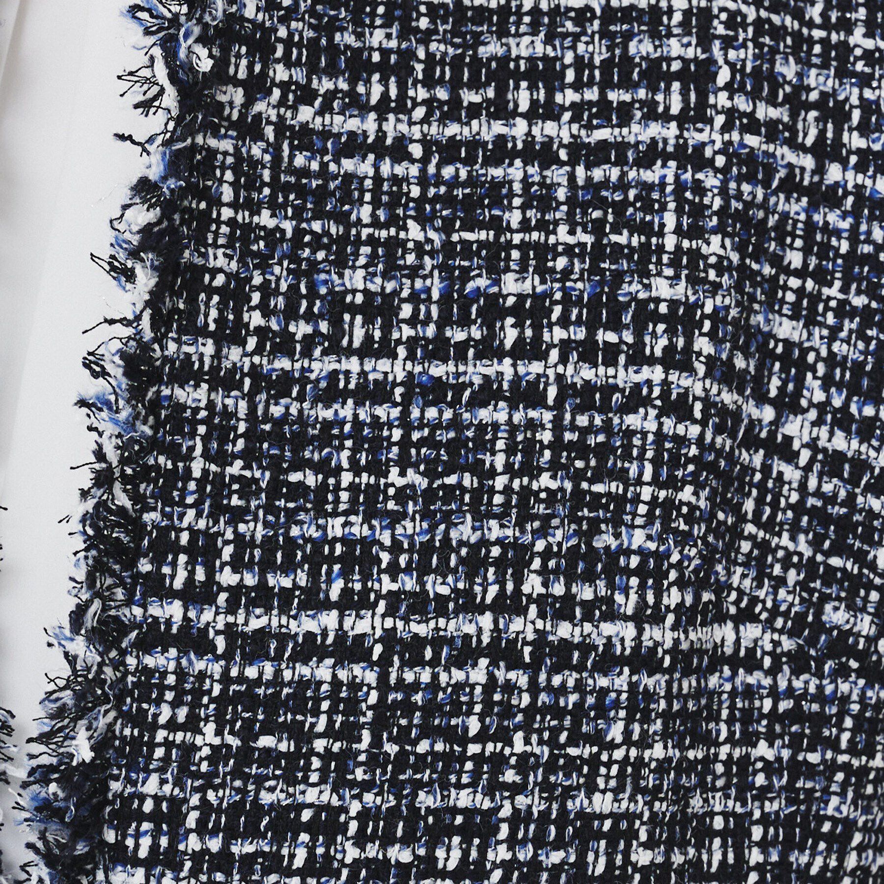 UNTITLED「【入卒/セレモニー/通勤】ラメツイード ノーカラージャケット」|ノーカラージャケット|