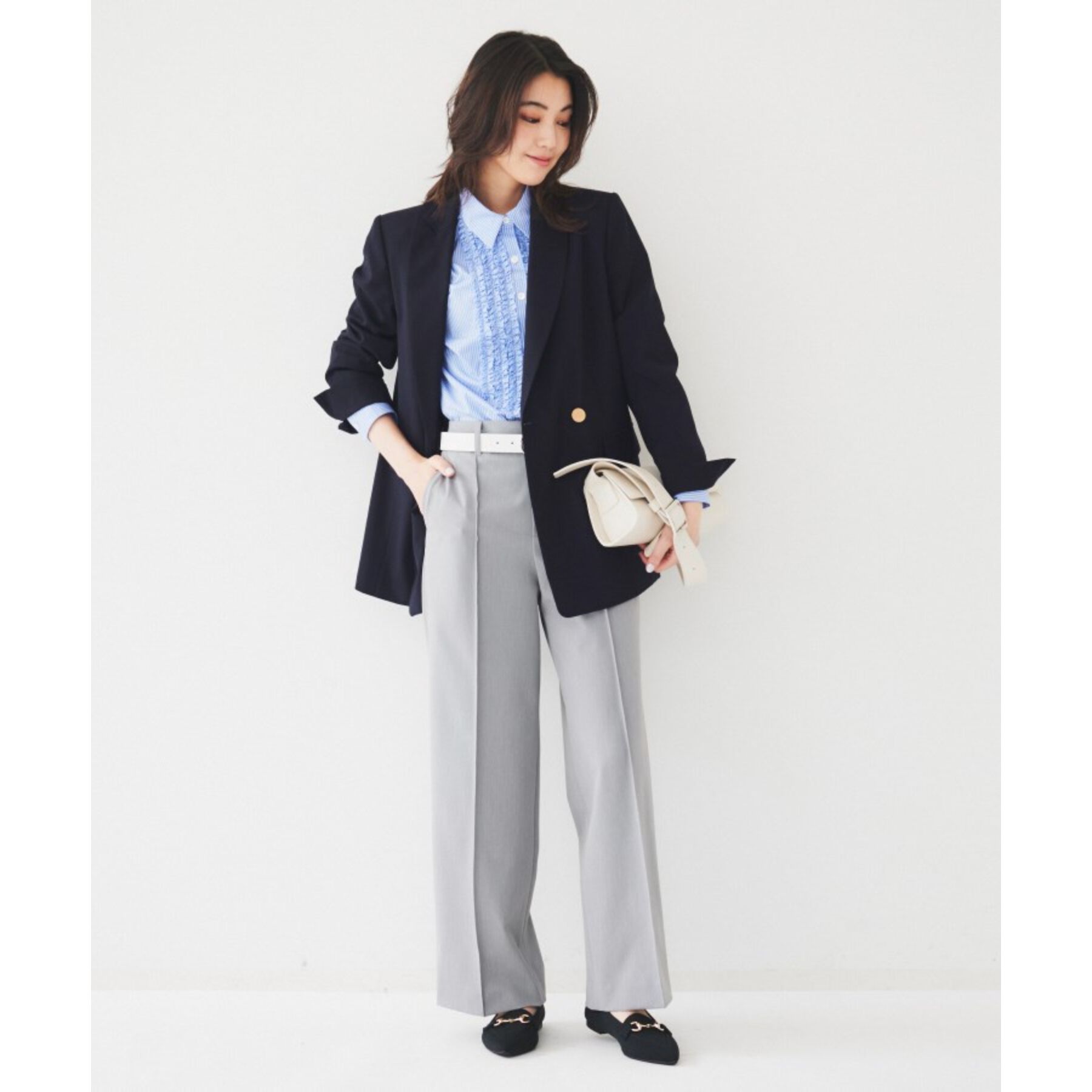 UNTITLED「ストレッチストレートパンツ」|その他|