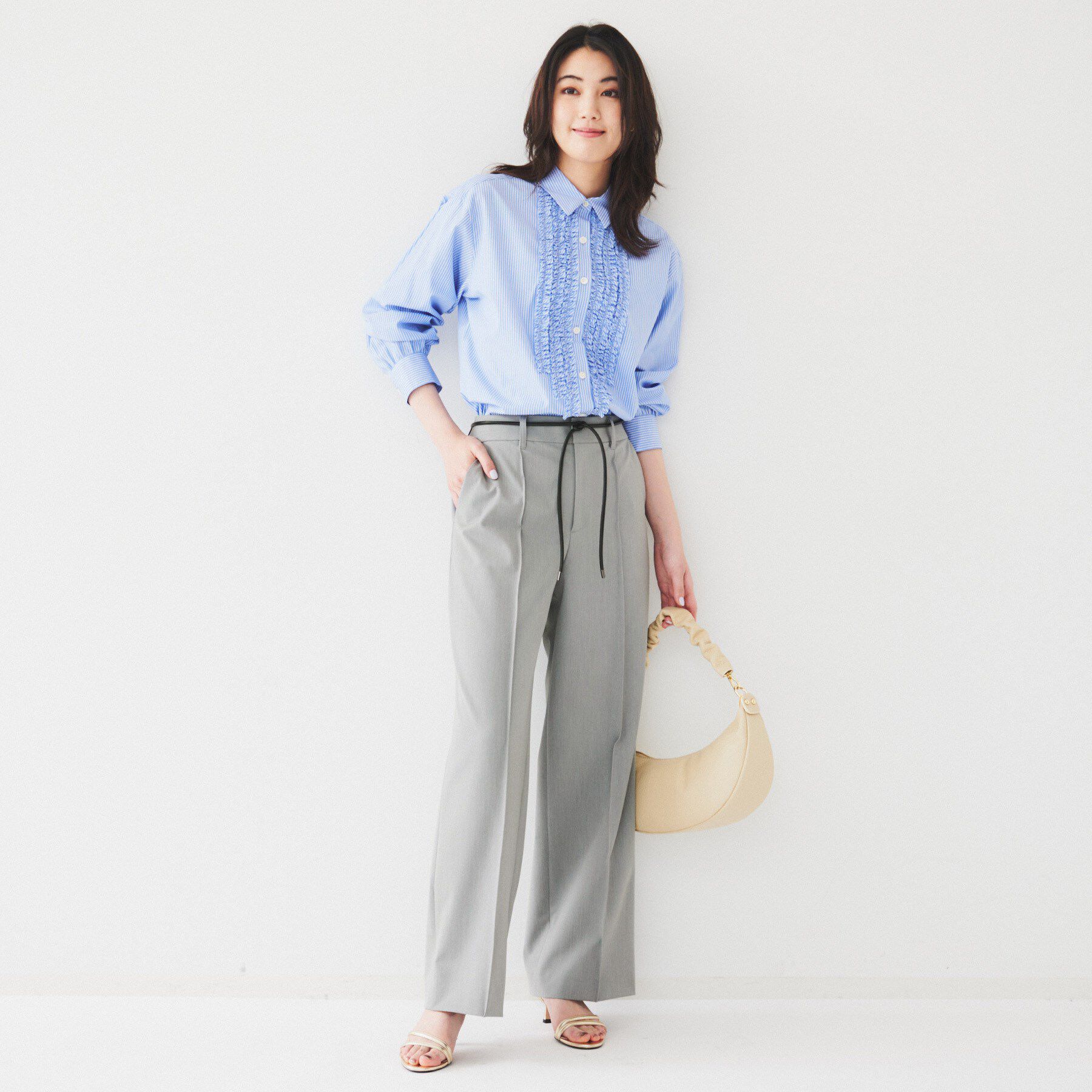 UNTITLED「ストレッチストレートパンツ」|その他|