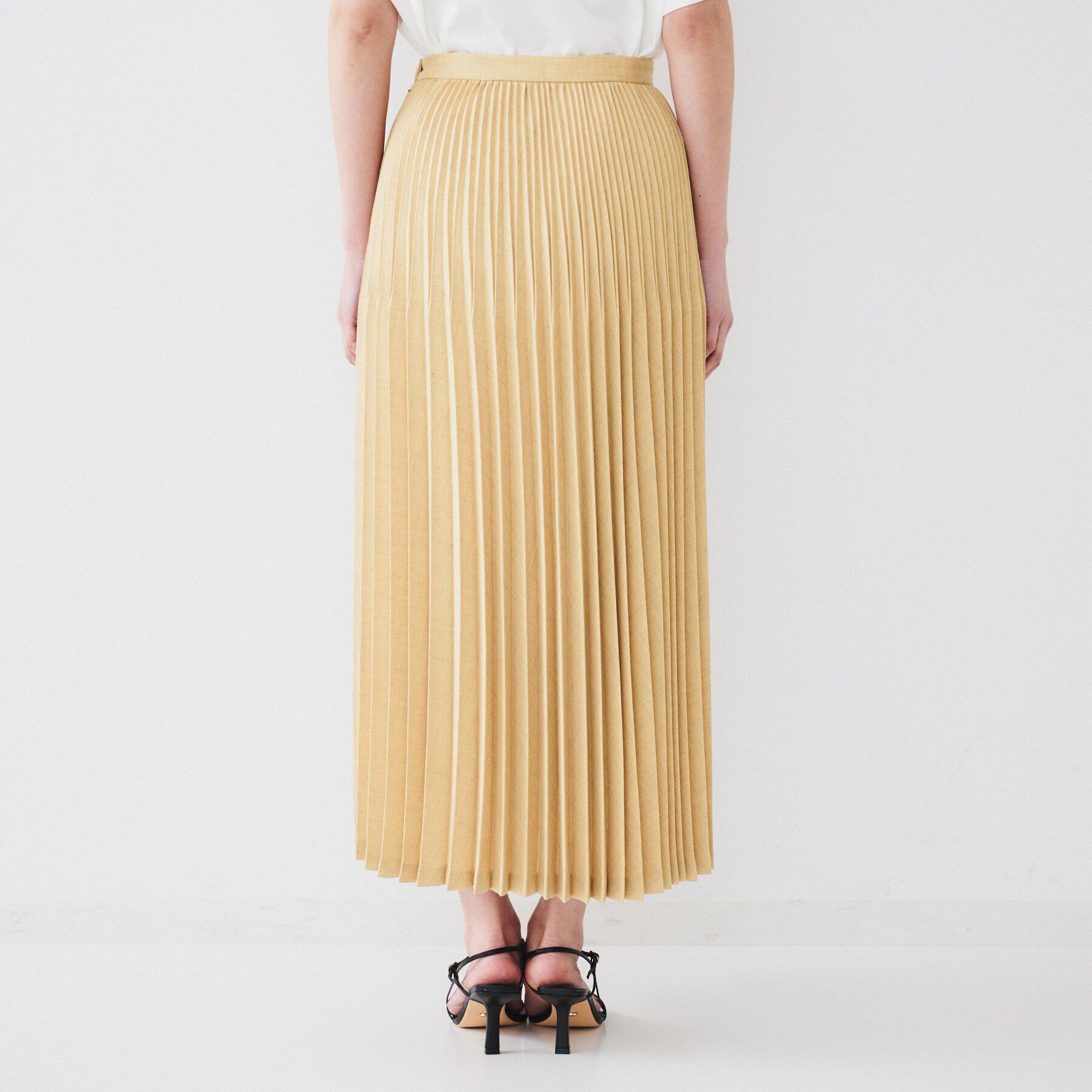 UNTITLED「【セットアップ可能】セミフレアプリーツスカート」|スカート|