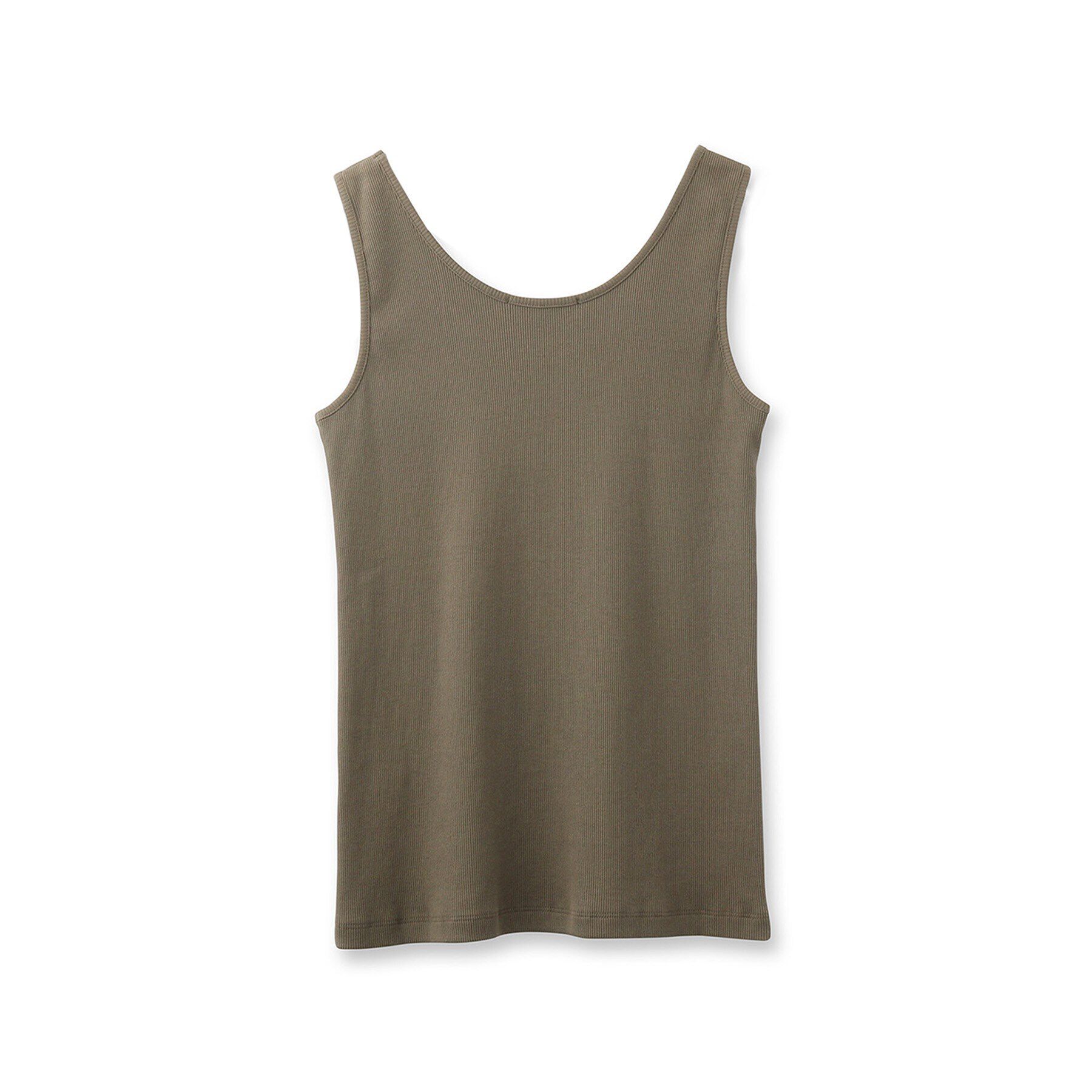 UNTITLED「コットンテレコタンクトップ」|キャミソール|