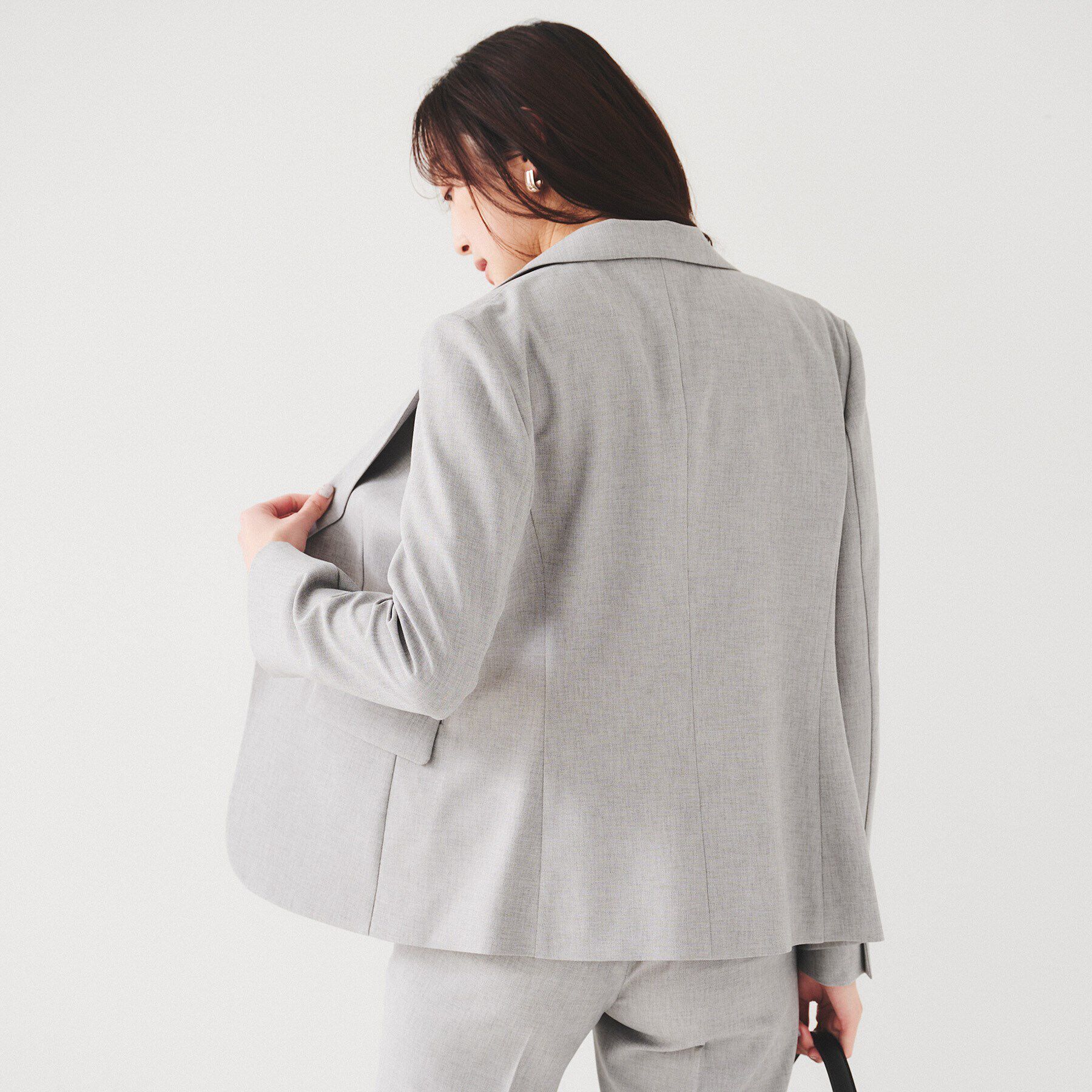 UNTITLED「【セットアップ可能】リネンライク テーラードジャケット」|テーラードジャケット|