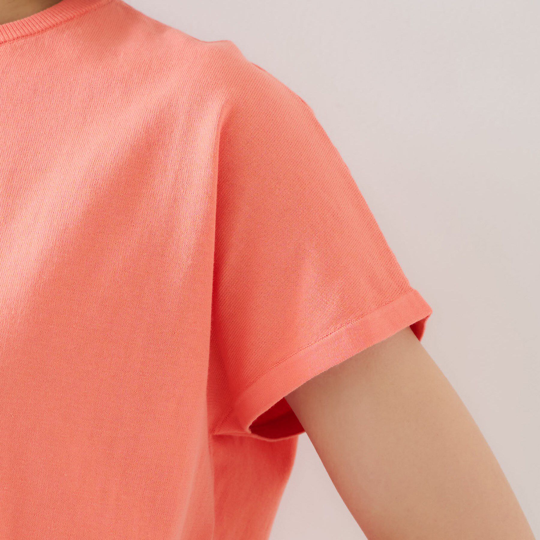 UNTITLED「【11色展開/コットン100/アンサンブル可能】 プルオーバーニット」|ニット・セーター|