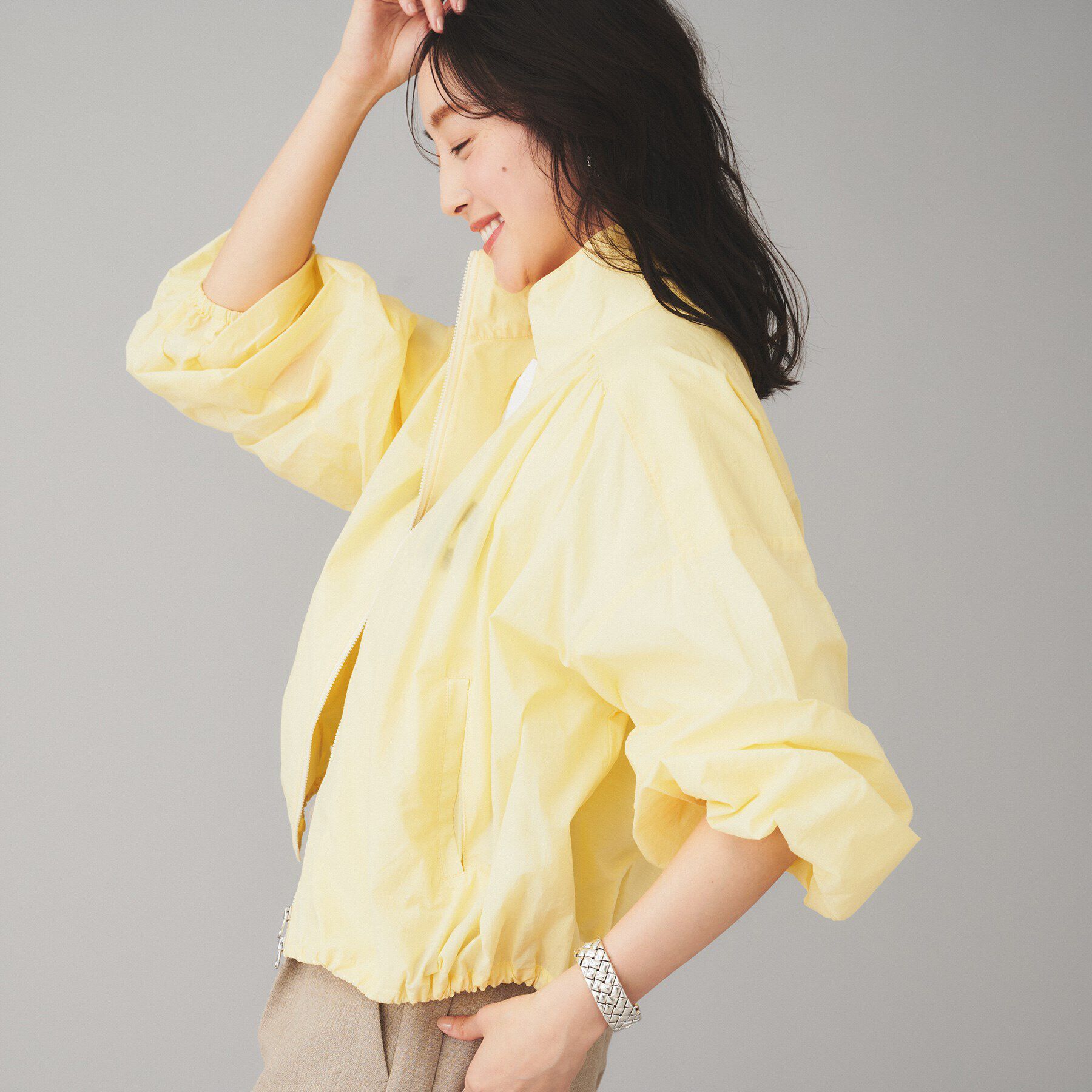 UNTITLED「【YENN】スーパーライトブルゾン」|ブルゾン・スタジャン|