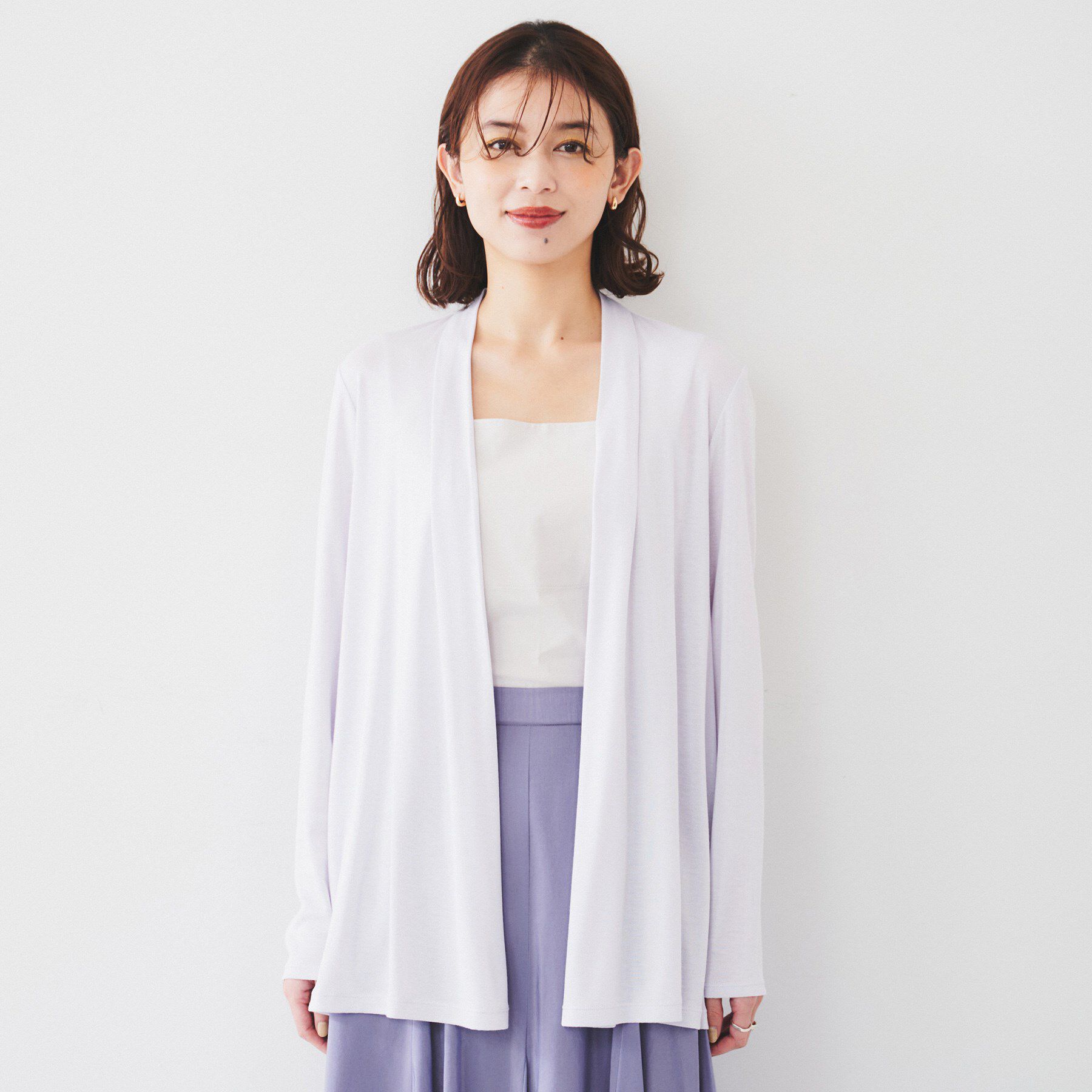 UNTITLED「【接触冷感/UV機能/遮熱】ジャージカーディガン」|カーディガン|