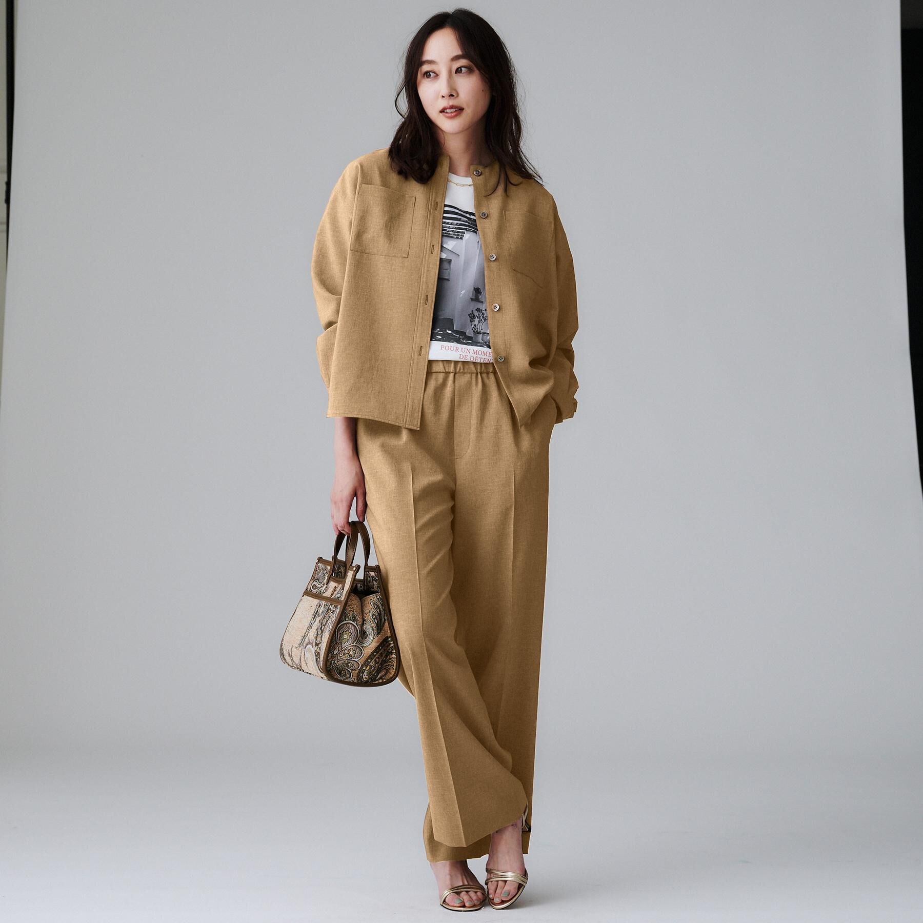 UNTITLED「【コットン100/プリントロゴ】フォトTシャツ」|Tシャツ・カットソー|