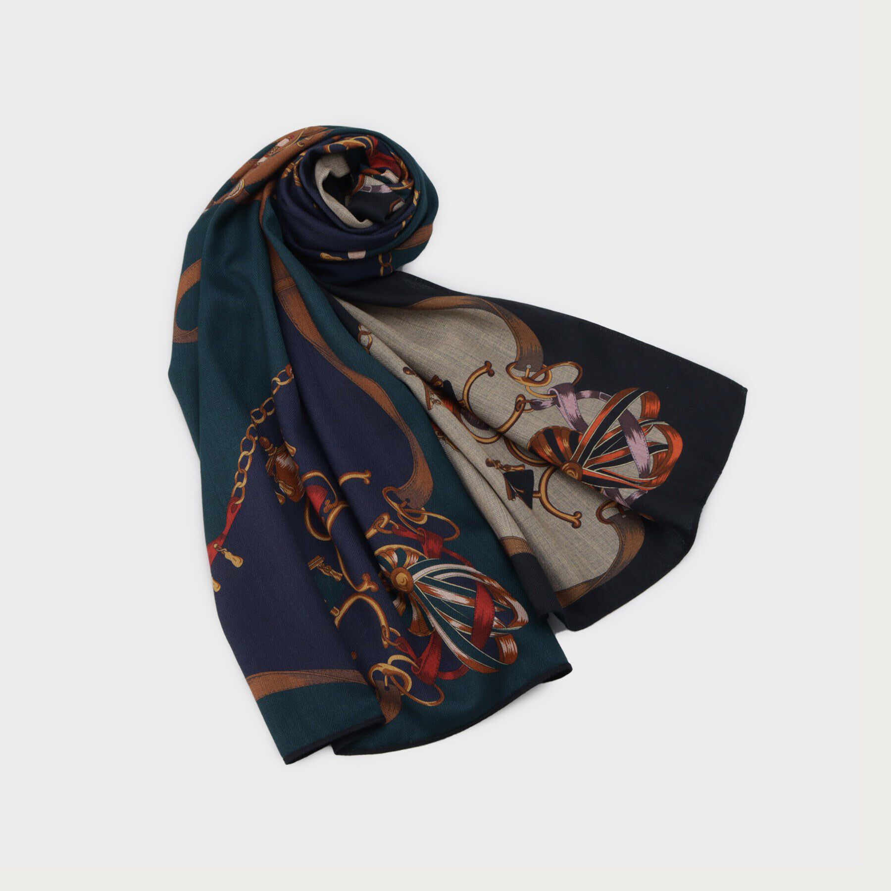 UNTITLED「【リバーシブル】プリントストール」|ストール|