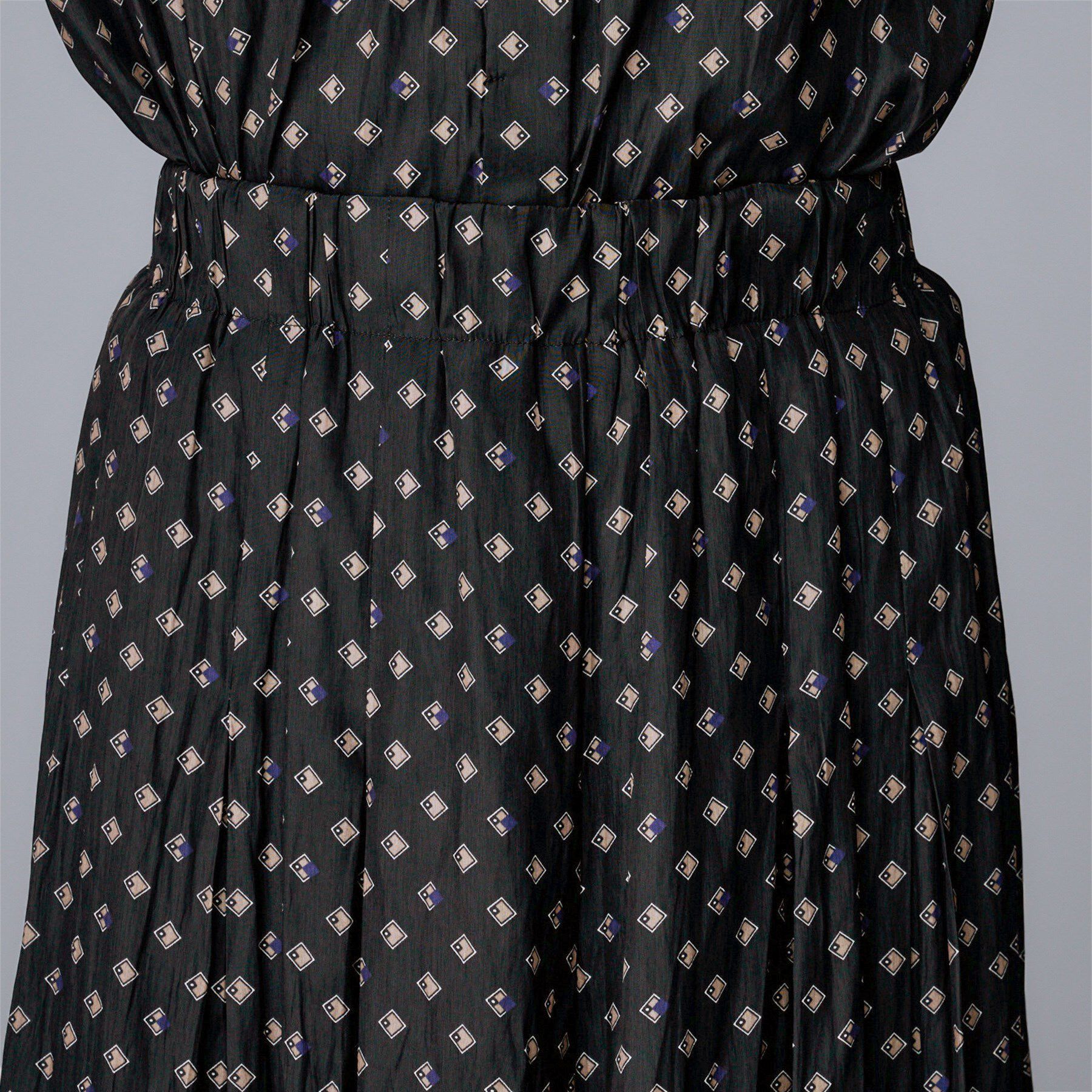 UNTITLED「【セットアップ可/ウエストゴム/リラクシー】スクエアジオメ柄スカーチョ」|その他|