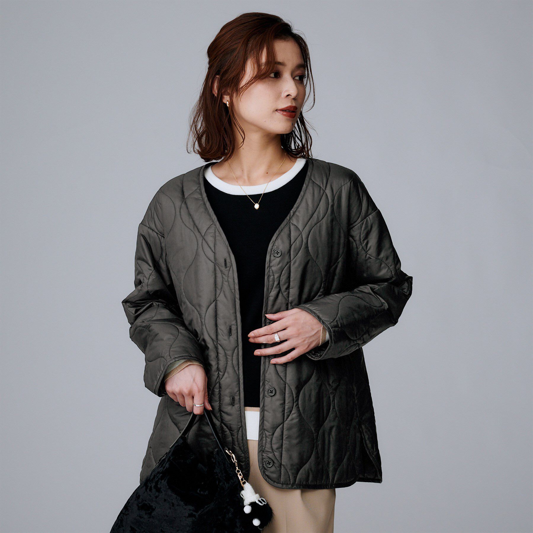 UNTITLED「【キルトライナー付／アウトドア】3WAYマウンテンパーカー」|ブルゾン・スタジャン|