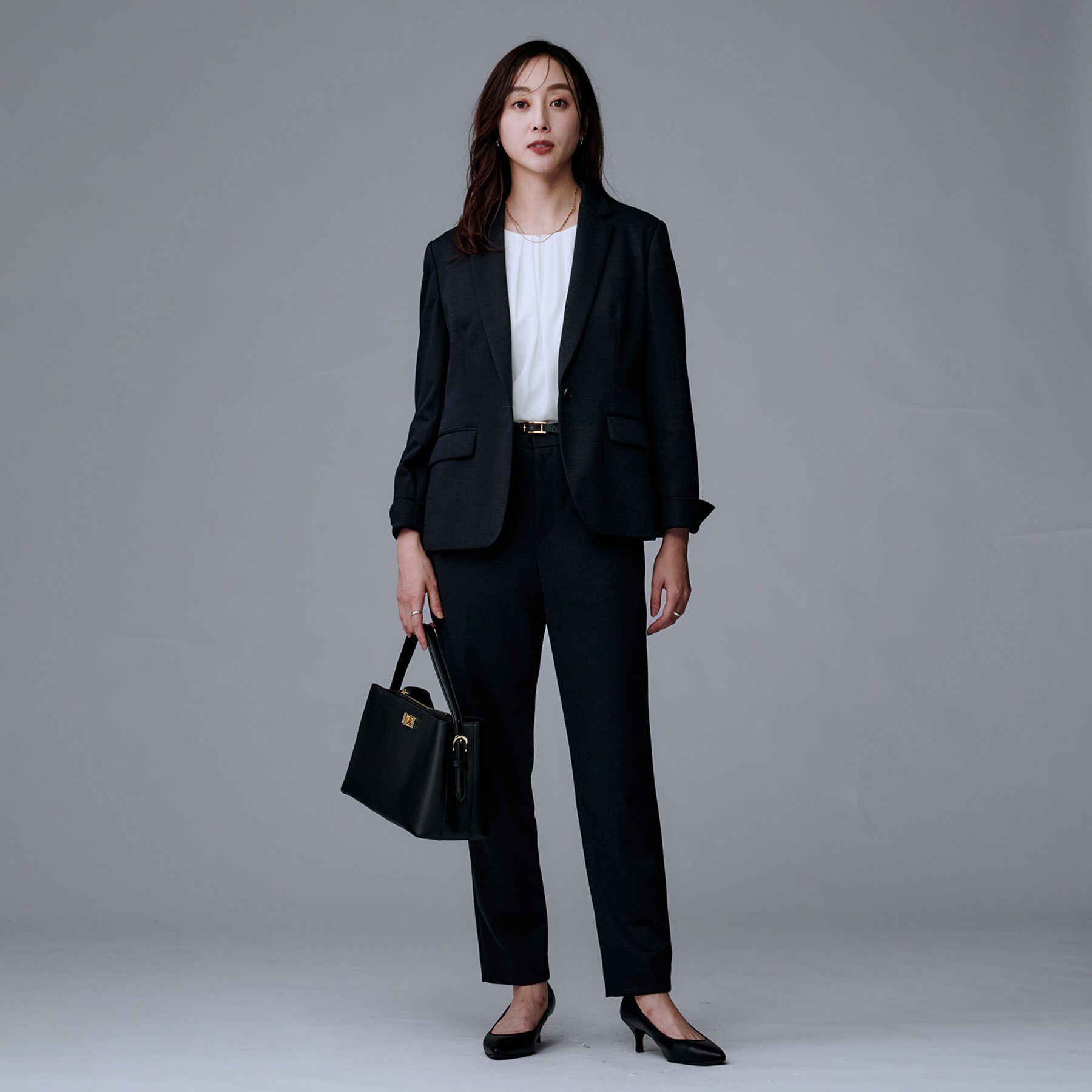 UNTITLED「【洗えるスーツ／ストレッチ】ウール混ジャージ テーラードジャケット」|テーラードジャケット|