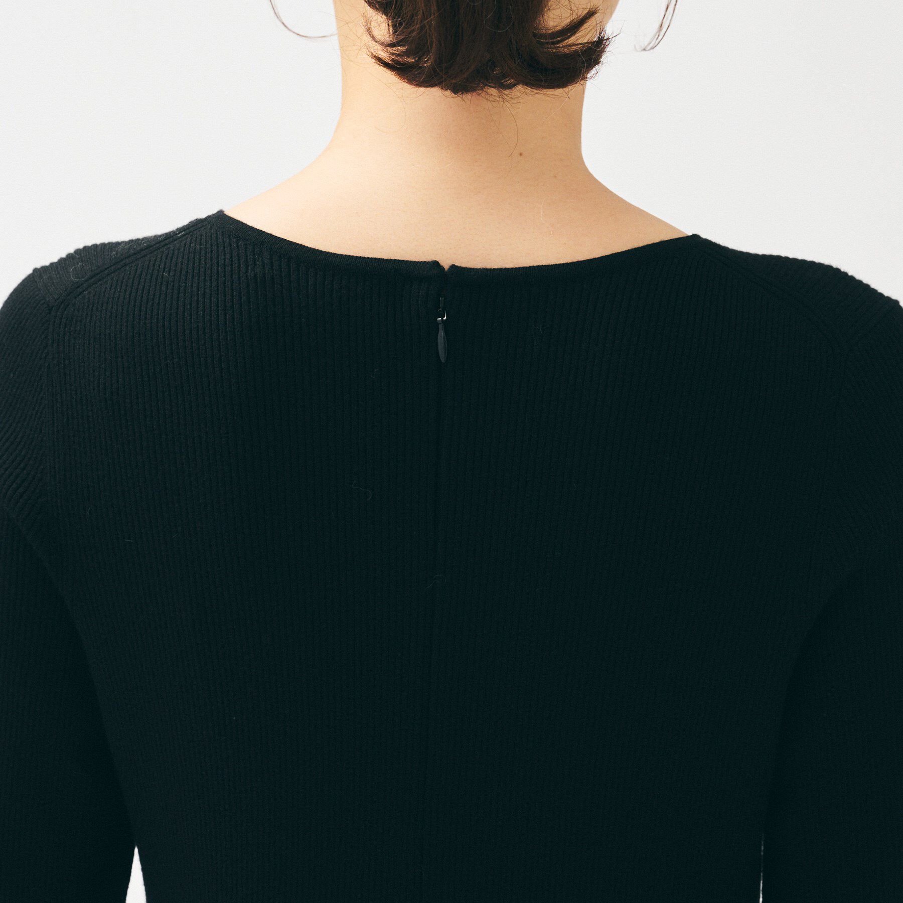 UNTITLED「【大人フェミニン/トレンド】ニット&times;ジャカード ドッキングワンピース」|ワンピース|