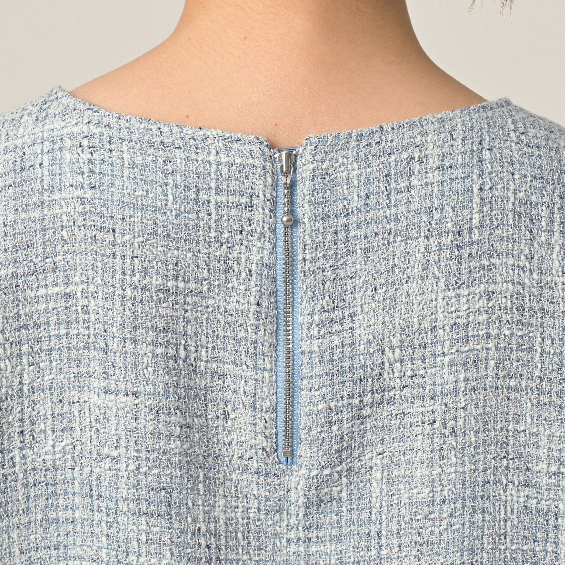 UNTITLED「【洗える】ツイードドルマンブラウス」|シャツ・ブラウス|