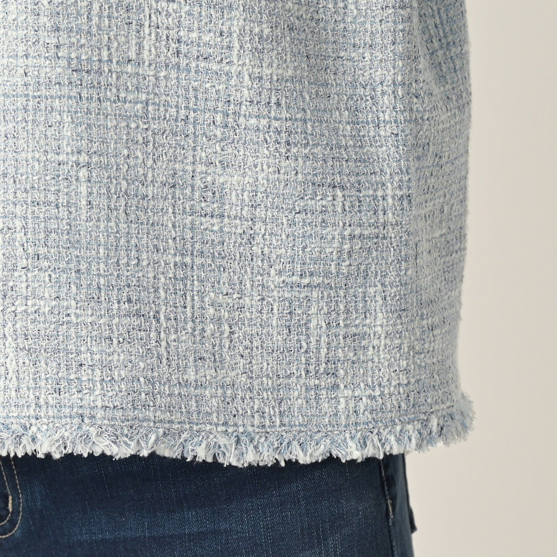 UNTITLED「【洗える】ツイードドルマンブラウス」|シャツ・ブラウス|