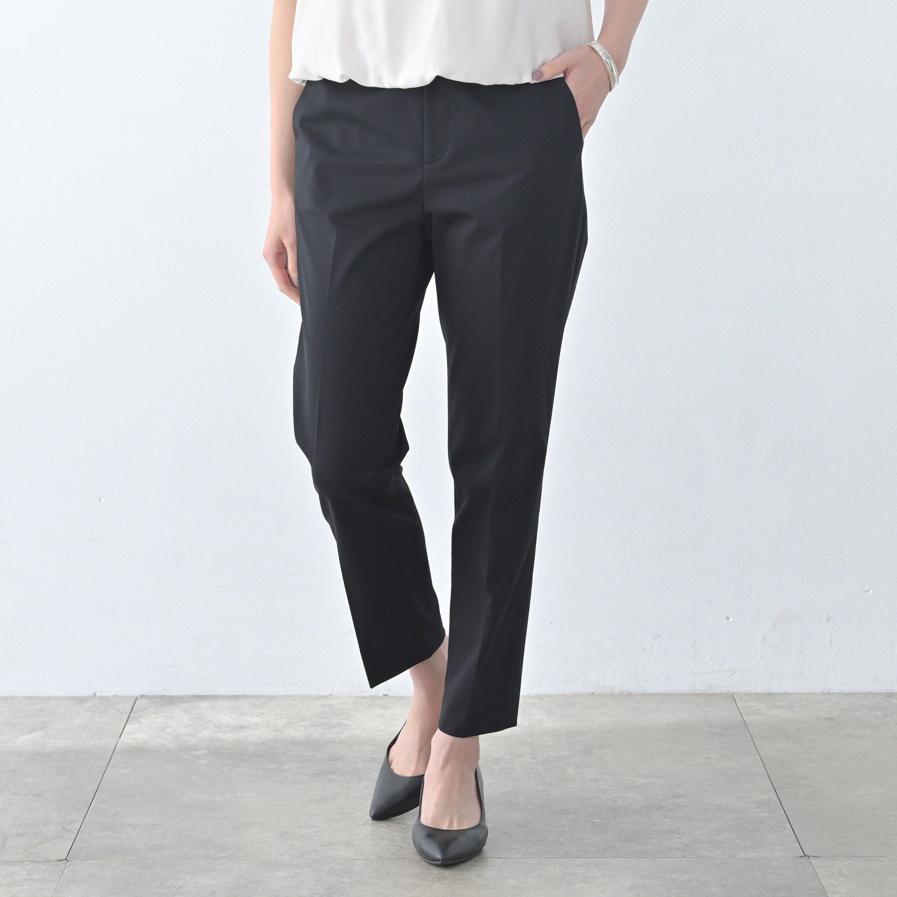 UNTITLED「ジャージテーパードパンツ」|その他|