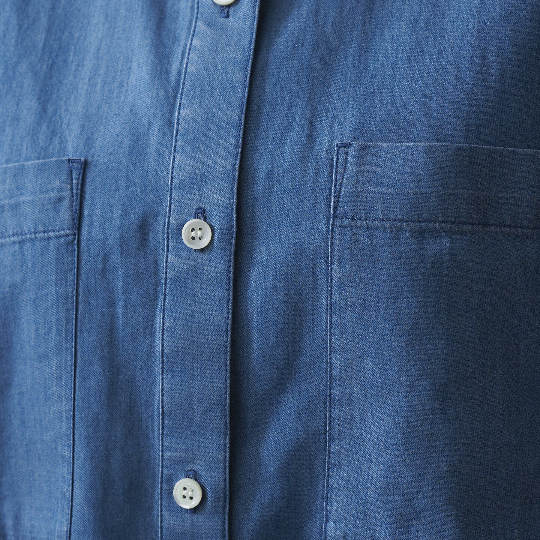 UNTITLED「エアリーデニムシャツ」|シャツ・ブラウス|