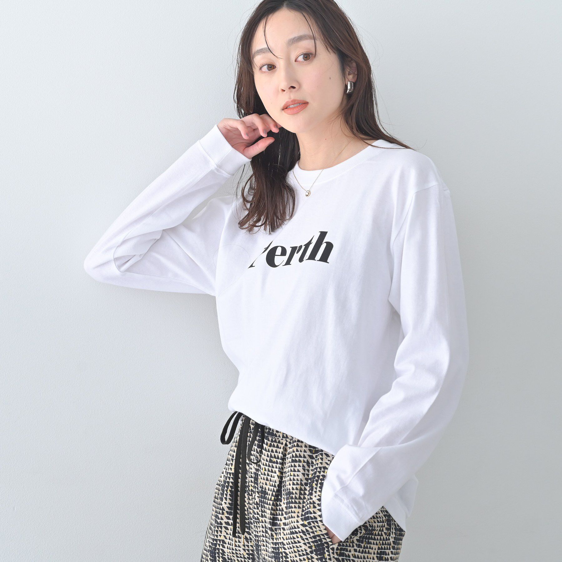 UNTITLED「【Healthy DENIM】PerthロングTシャツ」|Tシャツ・カットソー|