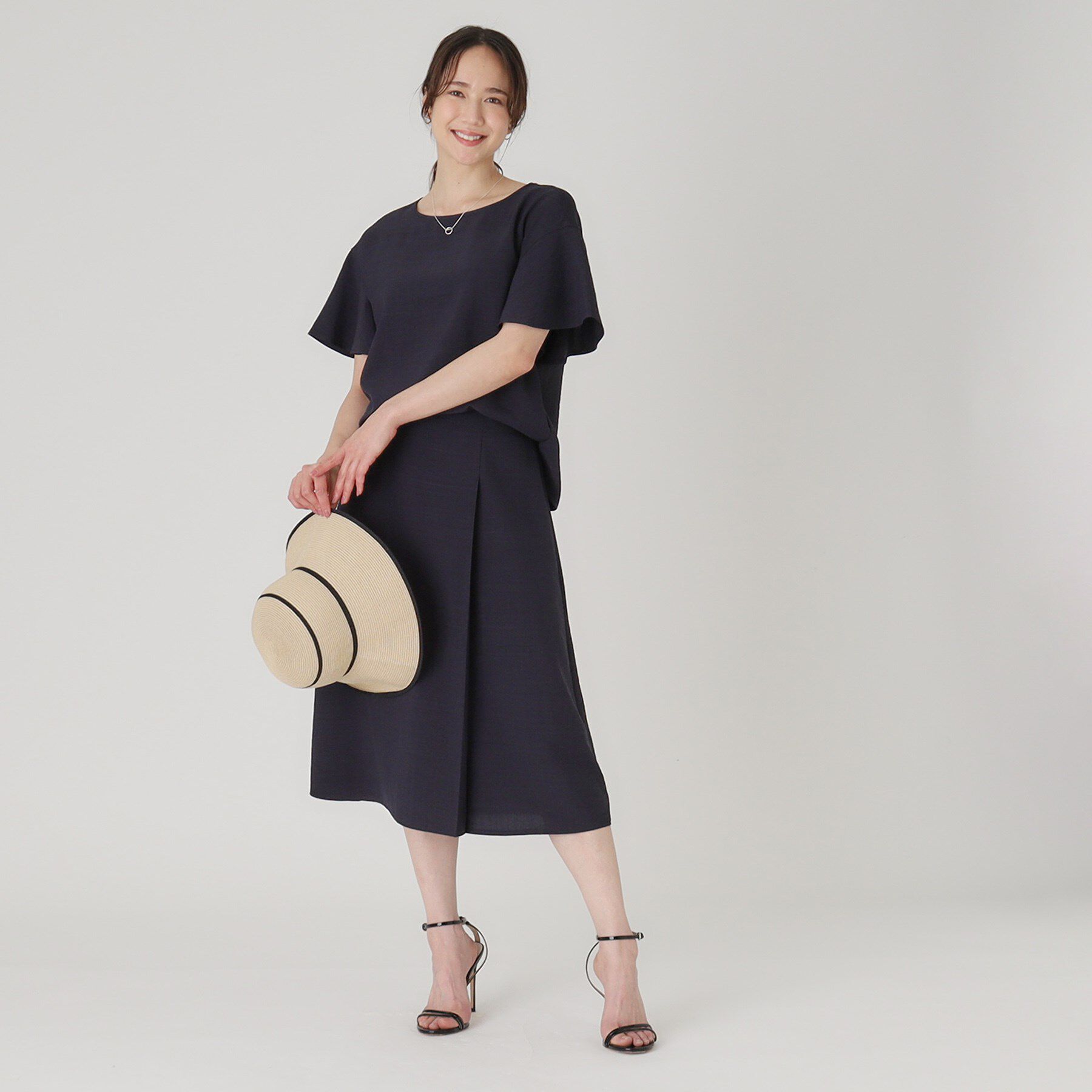 COUP DE CHANCE「【洗える/ウエストゴム】フレアースカート」|スカート|