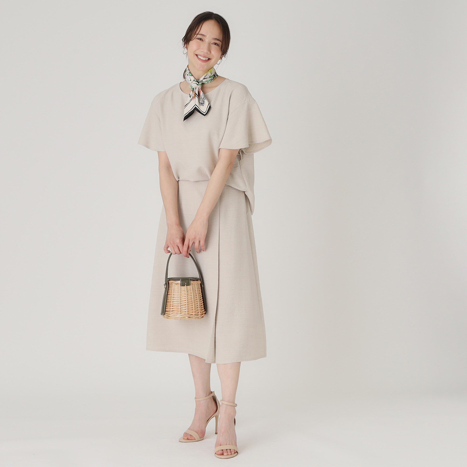 COUP DE CHANCE「【洗える/ウエストゴム】フレアースカート」|スカート|