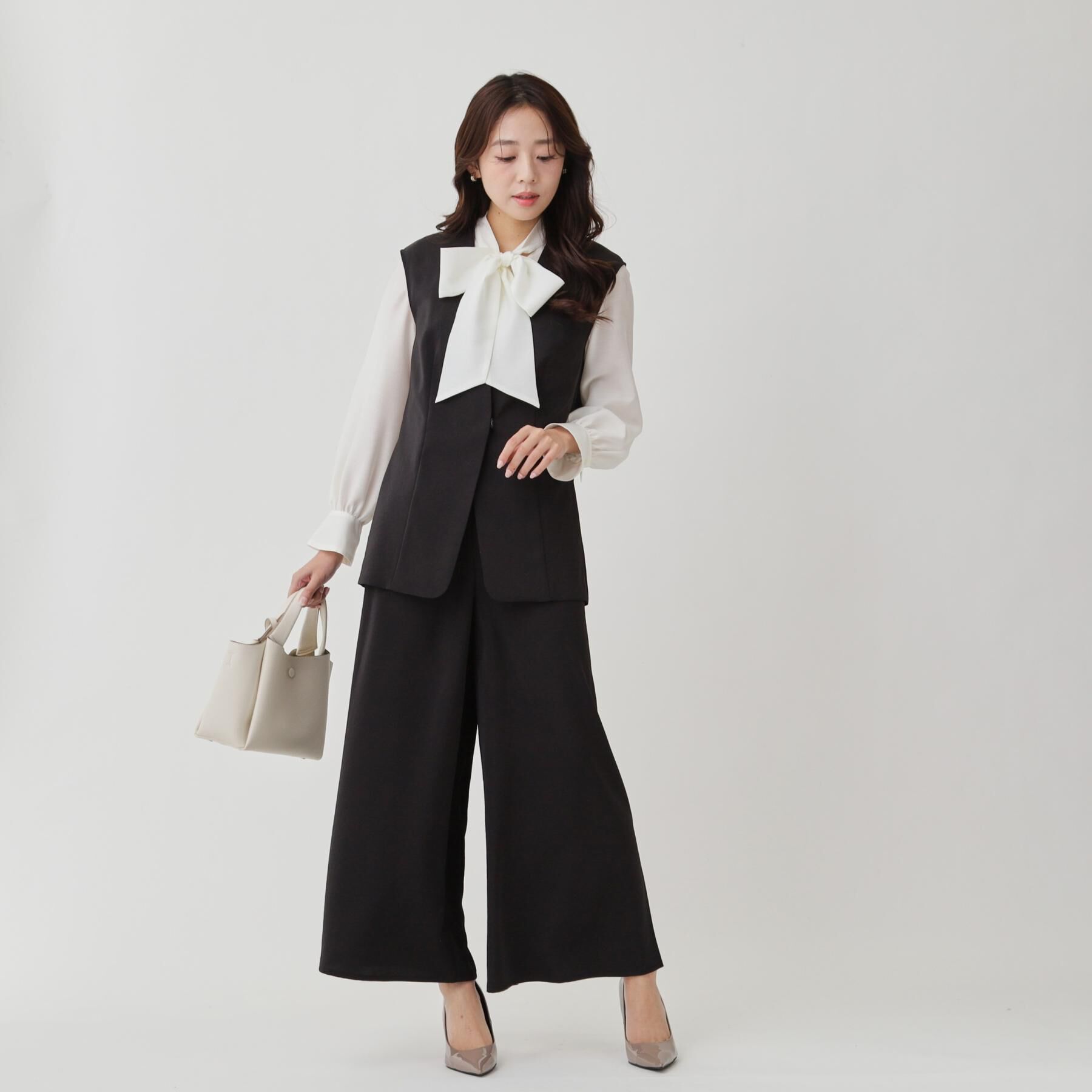 COUP DE CHANCE「【手洗い可／日本製】カラーレスジレ」|ベスト・ジレ|