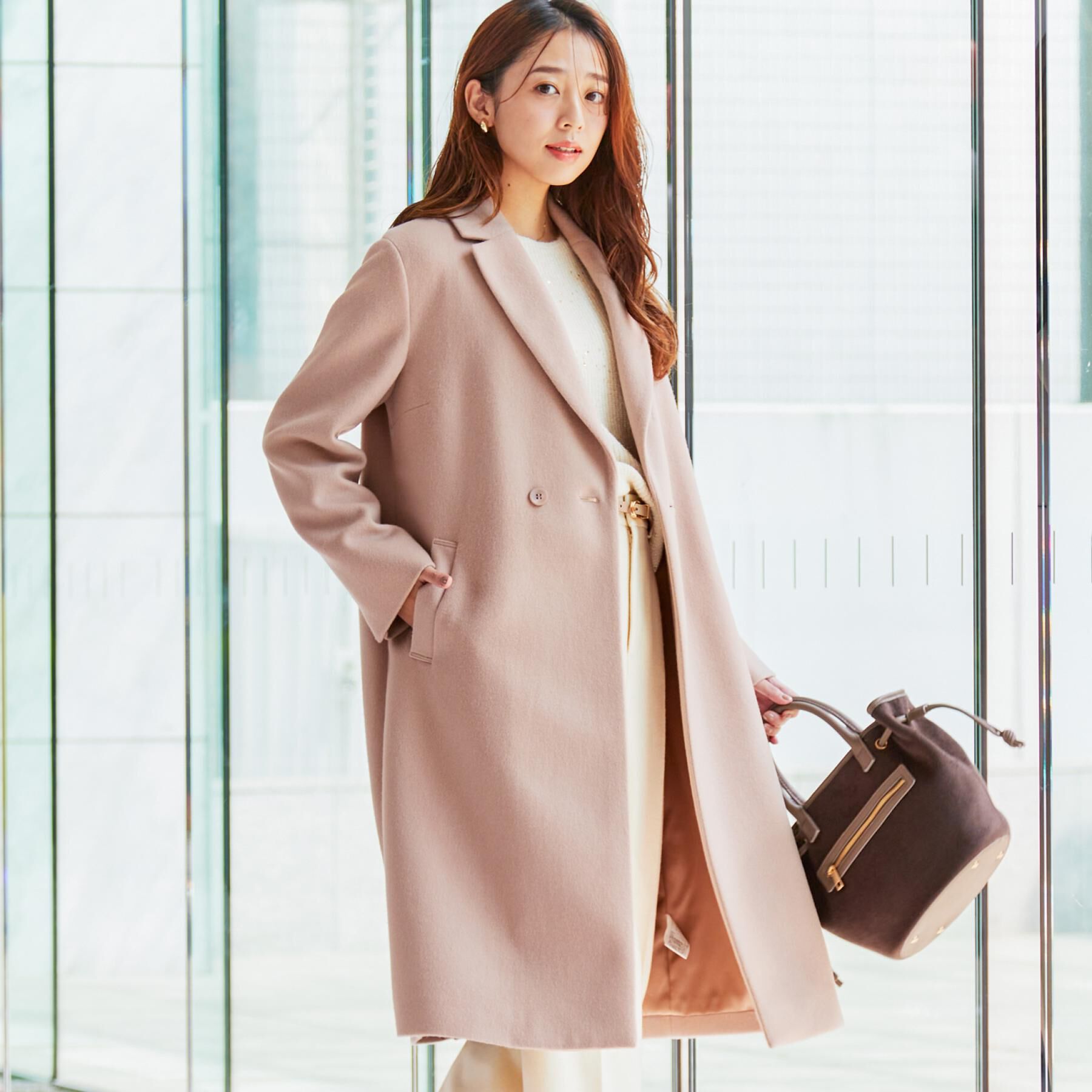 COUP DE CHANCE「【日本製】チェスター風コート」|チェスターコート|