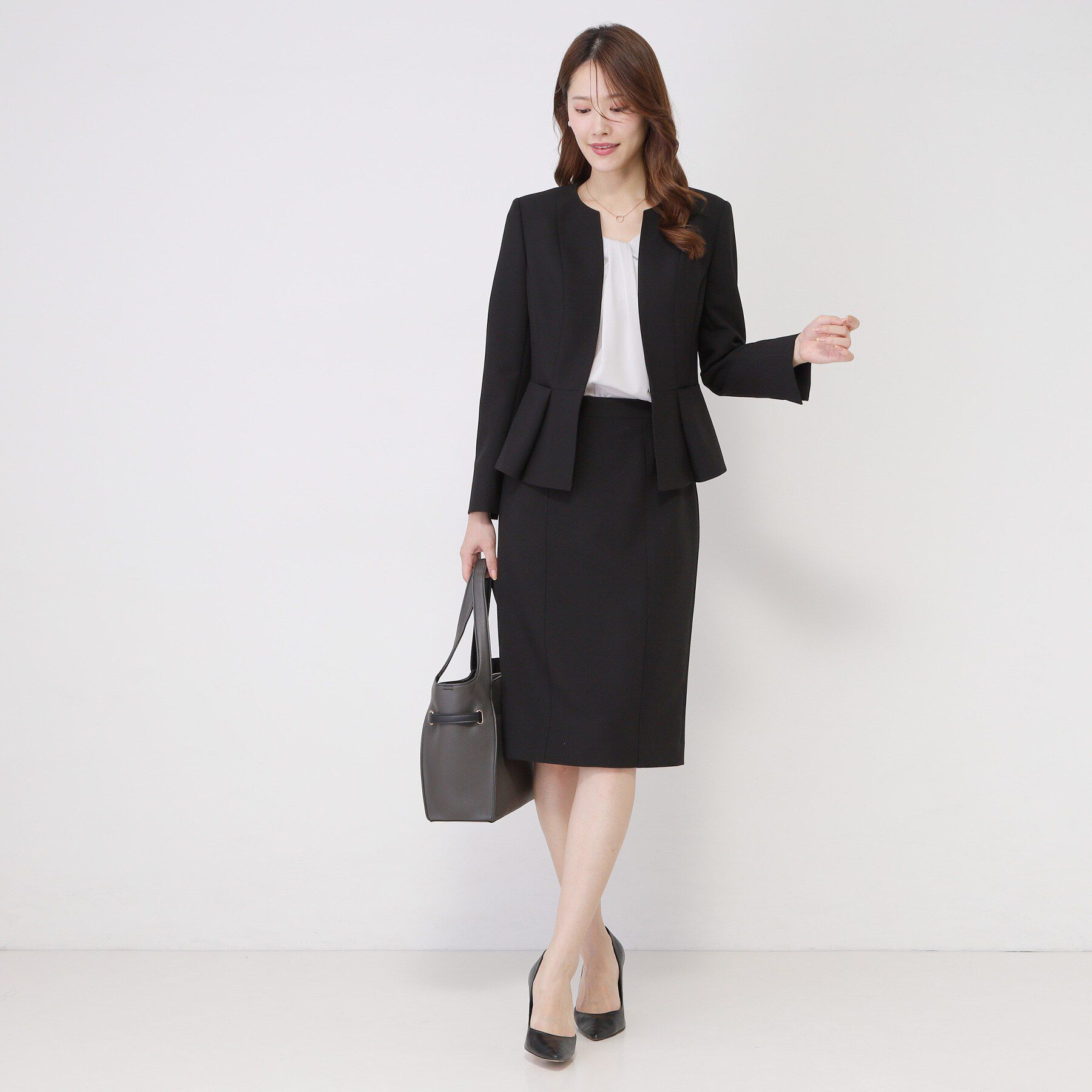 COUP DE CHANCE「【手洗い可／日本製／スーツ可】タイトシルエットスカート」|スカート|