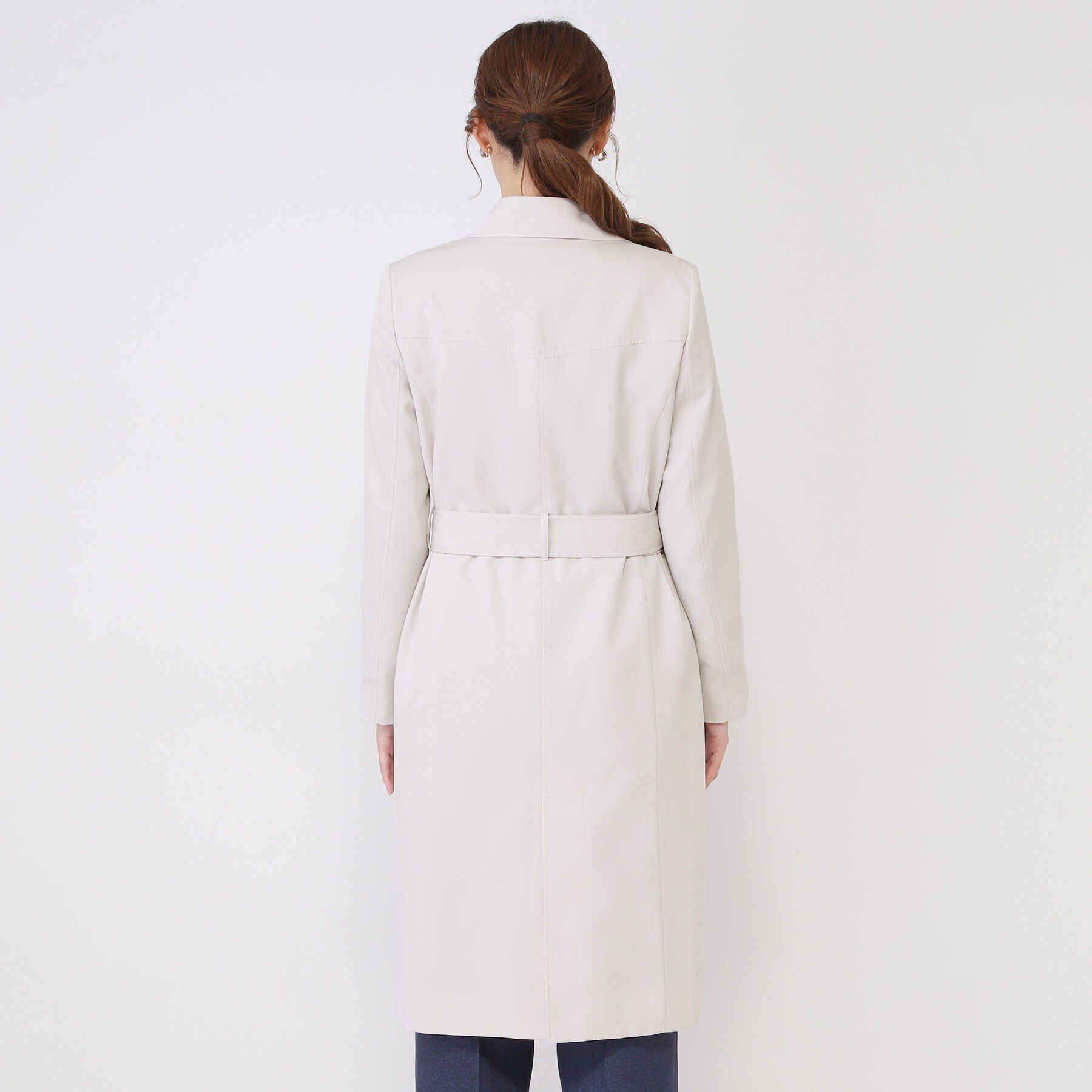 COUP DE CHANCE「【撥水／細見えシルエット】きれいめトレンチコート」|トレンチコート|