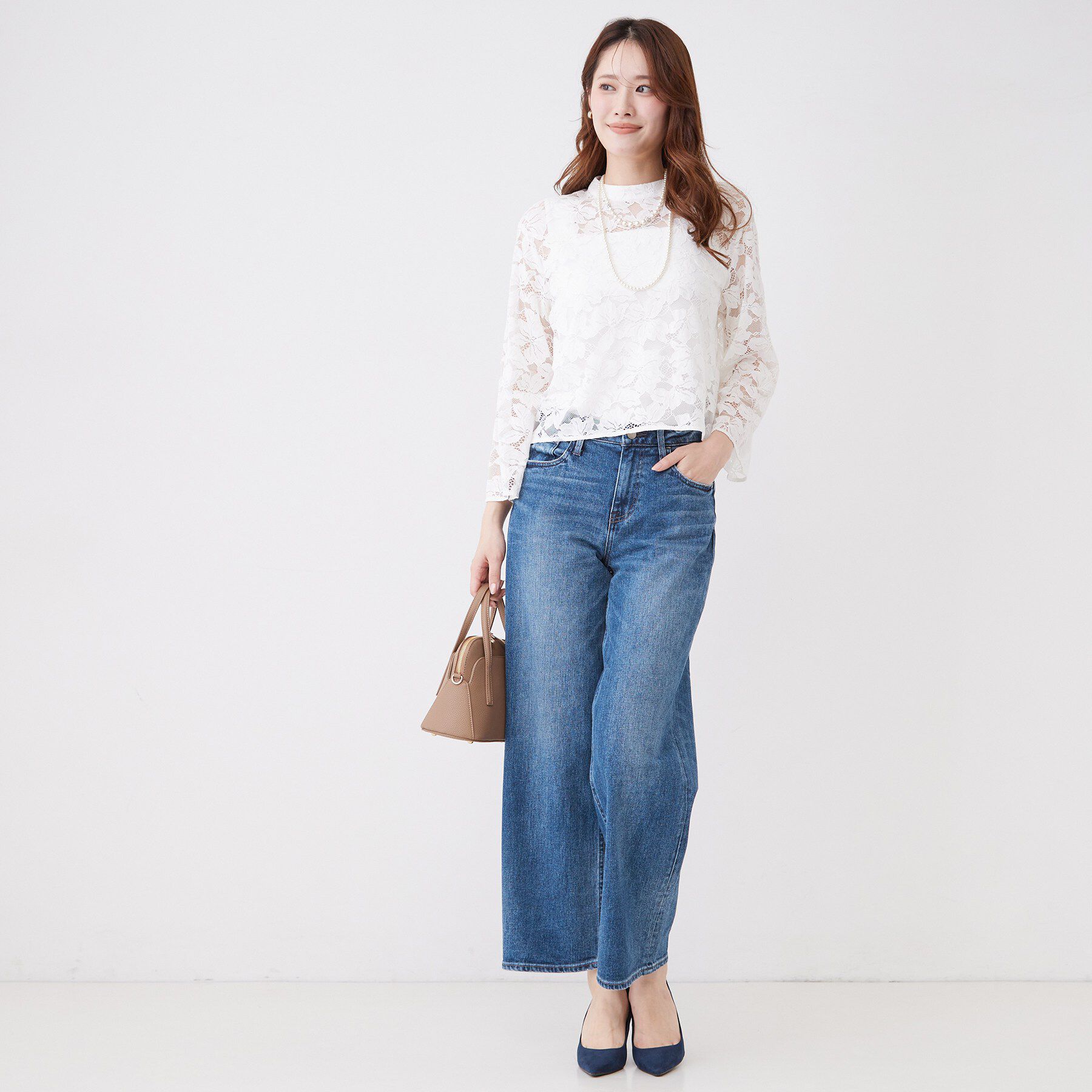COUP DE CHANCE「【デニムパンツ】Healthy Denim／ Pink Pepper Midrise（ピンクペッパー」|デニム|