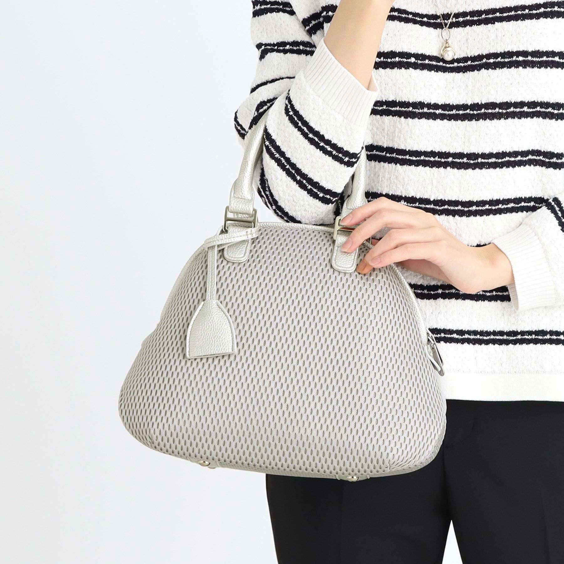 Reflect「【夏SALE／ショルダー付き】キレイめメッシュバッグ」|ショルダー・メッセンジャー|