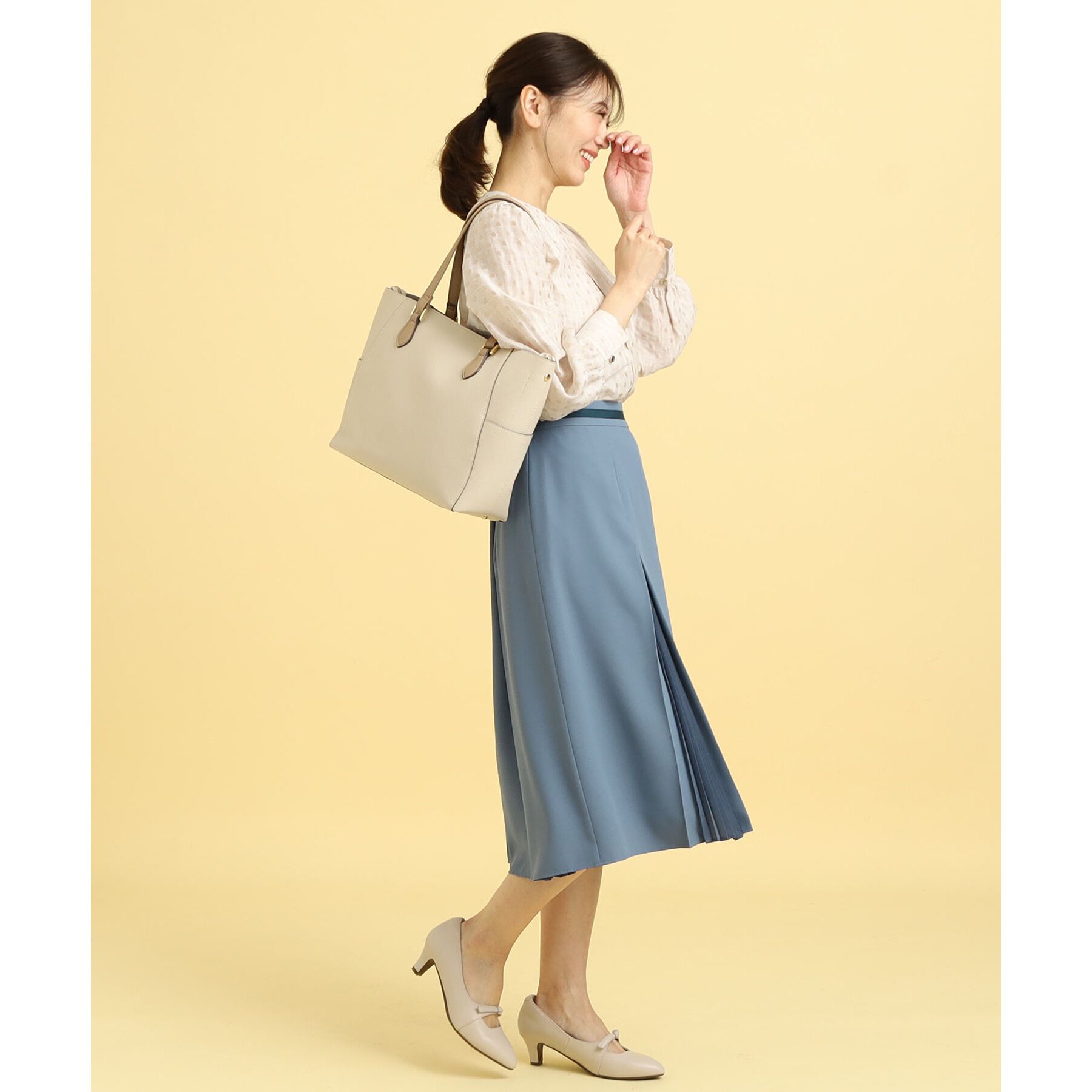 Reflect「【至福の履き心地／通勤にもぴったり◎】5cmヒールパンプス」|パンプス|