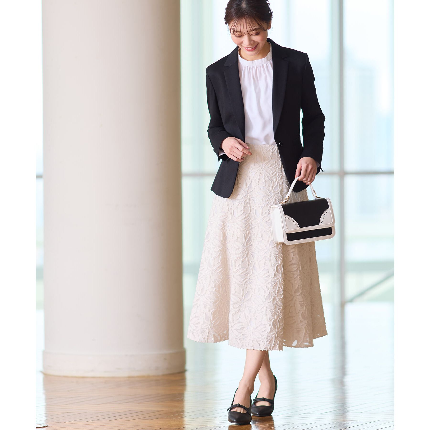 Reflect「【至福の履き心地／通勤にもぴったり◎】5cmヒールパンプス」|パンプス|