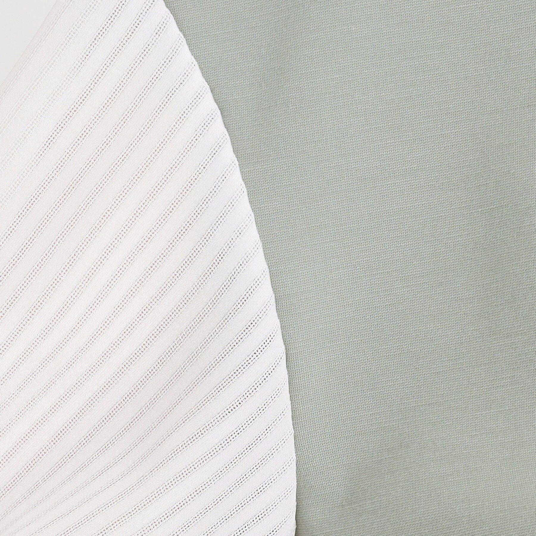 Reflect「【手洗い可】シアーストライプスリーブブラウス」|シャツ・ブラウス|