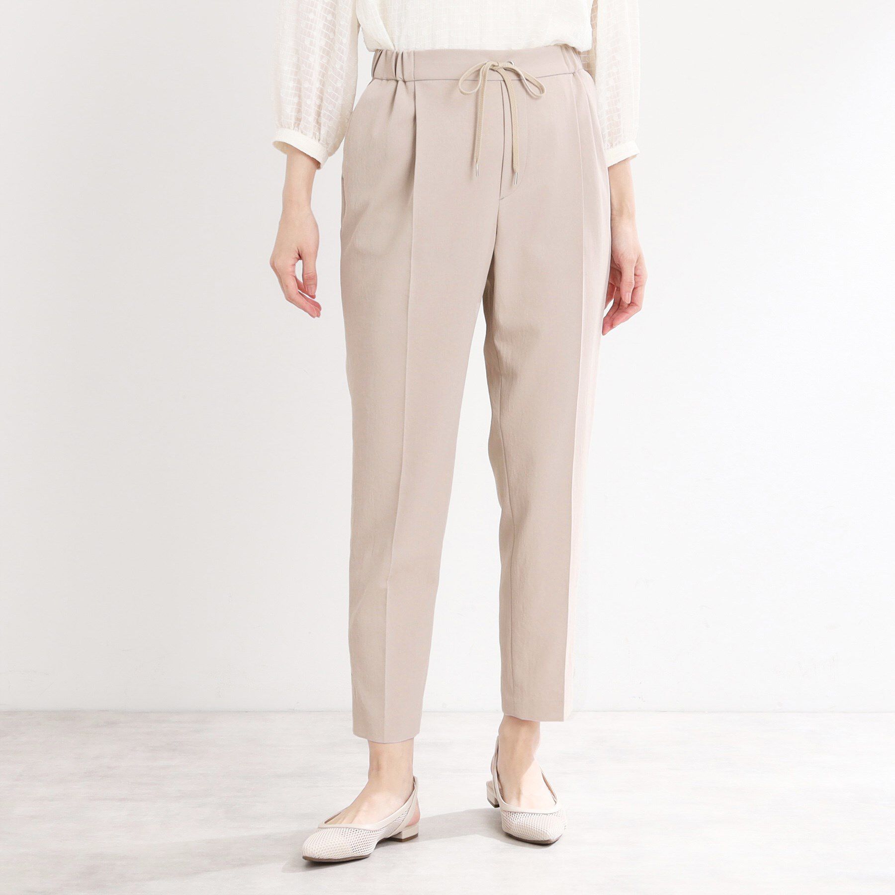 Reflect「【マシンウォッシュ可】リラクシーセンタープレスパンツ」|その他|